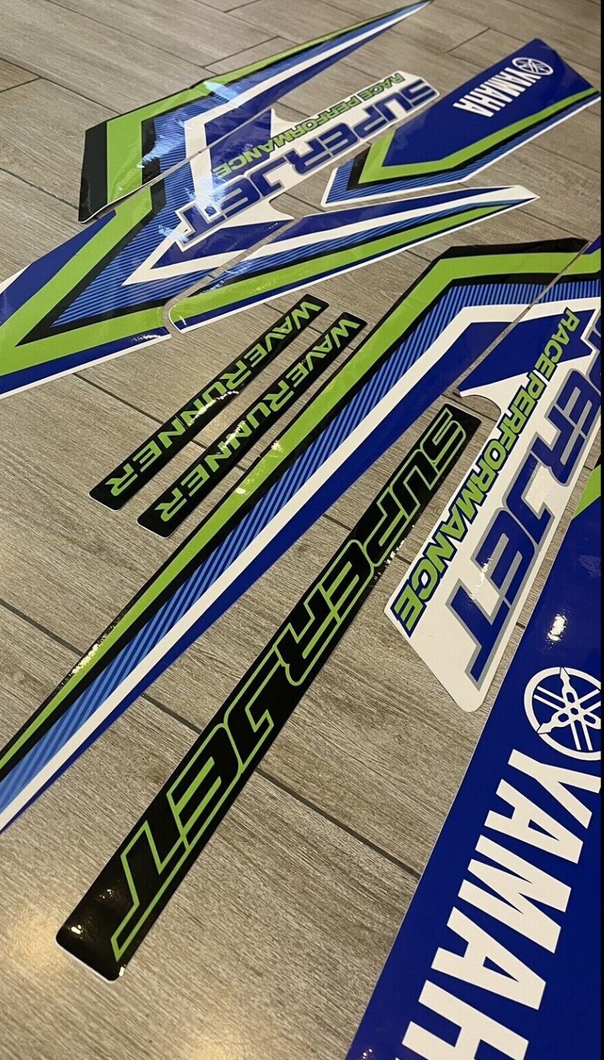 Yamaha SuperJet 2018 Full Graphics Decals Kit