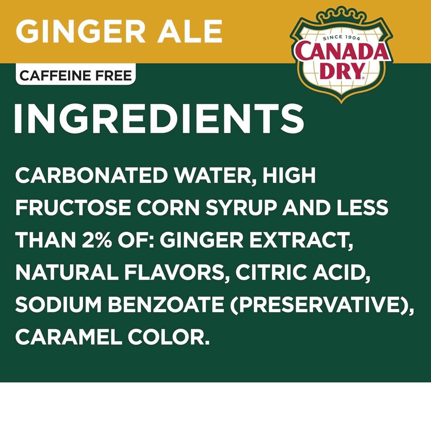 Ginger Ale Soda, 12 fl oz cans, 12 pack