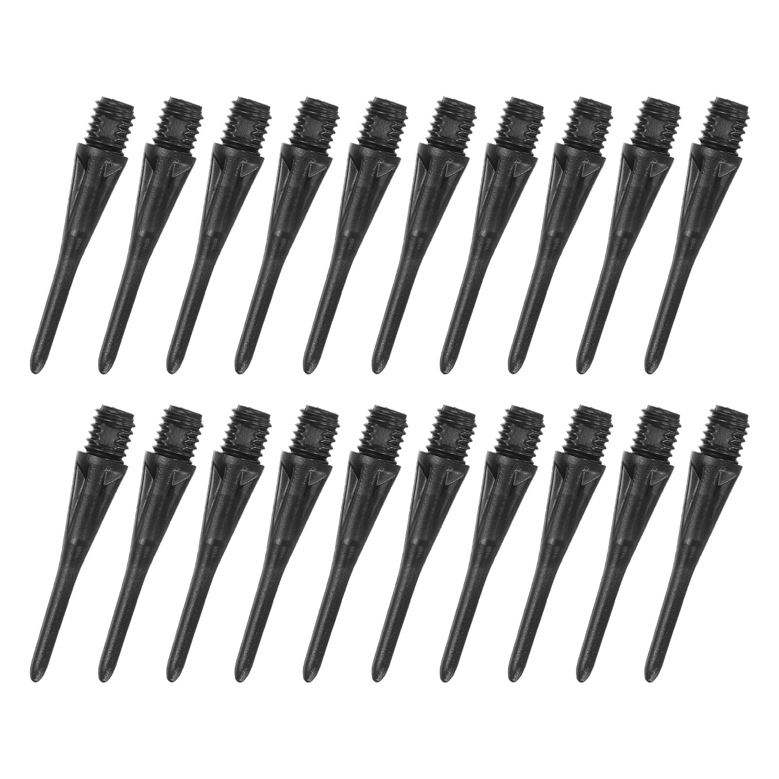 120Pcs Plastic Dart Tips,Game 2BA Thread Soft Darts Tips Black