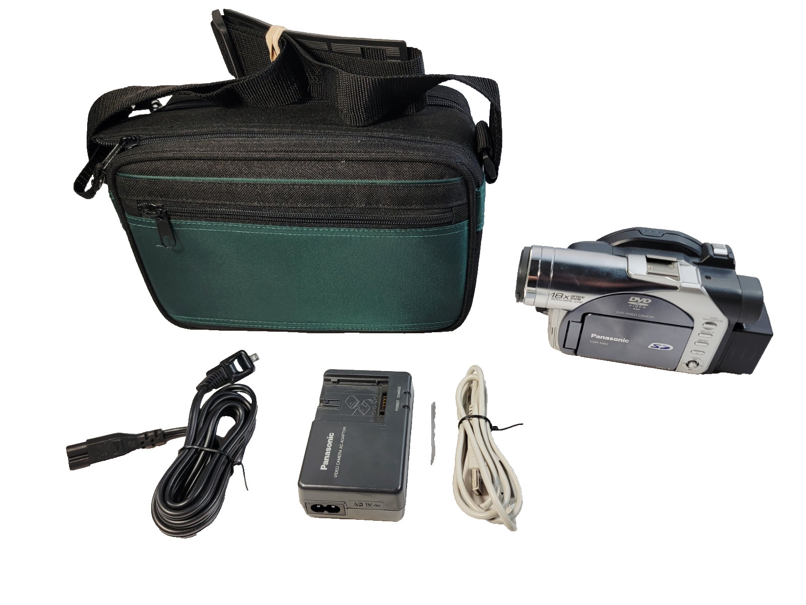 Panasonic VDR-M50 DVD Video Camcorder with 2.5-inch LCD, Bundle