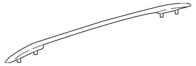 Genuine Volkswagen Rail 2GJ-860-025-B-IIT