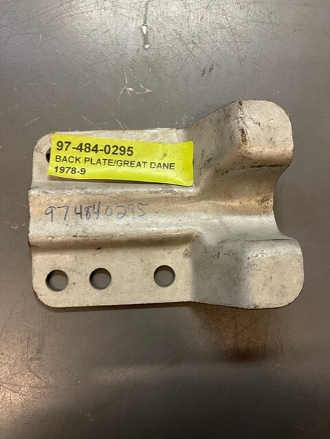 Paccar Back Plate/Great Dane 1978-9