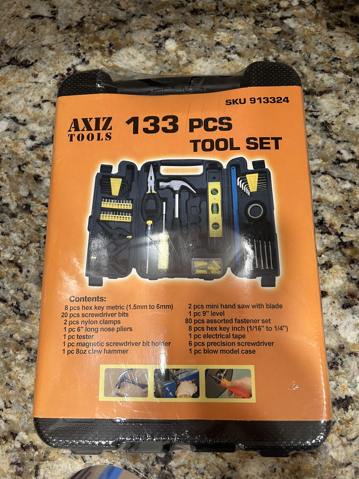 Axiz Tools 133 Piece Set - NEW