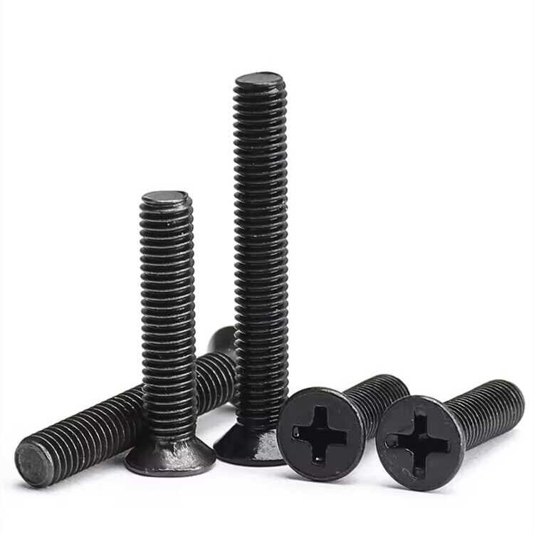 10/50pcs M1-M8 Mini Small Micro Cross Flat Countersunk Head Bolt Screw