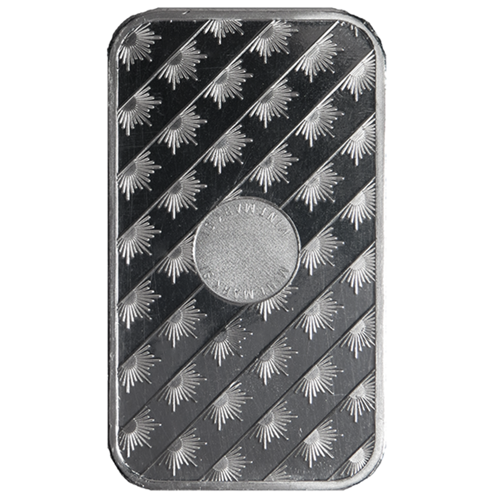 Lot of 5 - 1 Troy oz Sunshine Mint .999 Fine Silver Bar Mint Mark SI Sealed
