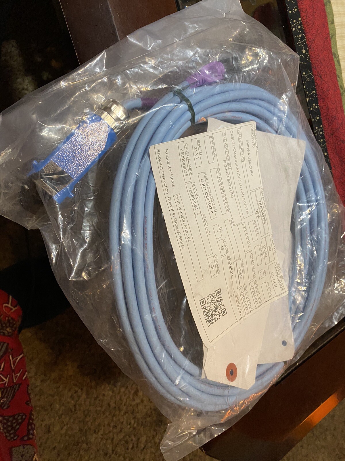 Shinwa cable FLG-HAN-S-070 7m, CABLE COMUNICATIONS FLG HAN S 070 NEW