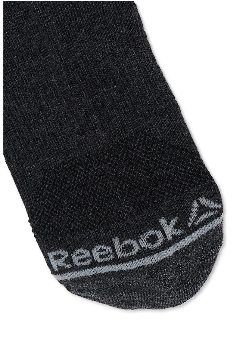 Reebok Men's Socks, Essentials Cushion Crew Socks, 12-Pack, Sizes 10-13