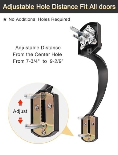 Oil Rubbed Bronze Entry Door Handle Set with Wave Lever & Electronic Keypad