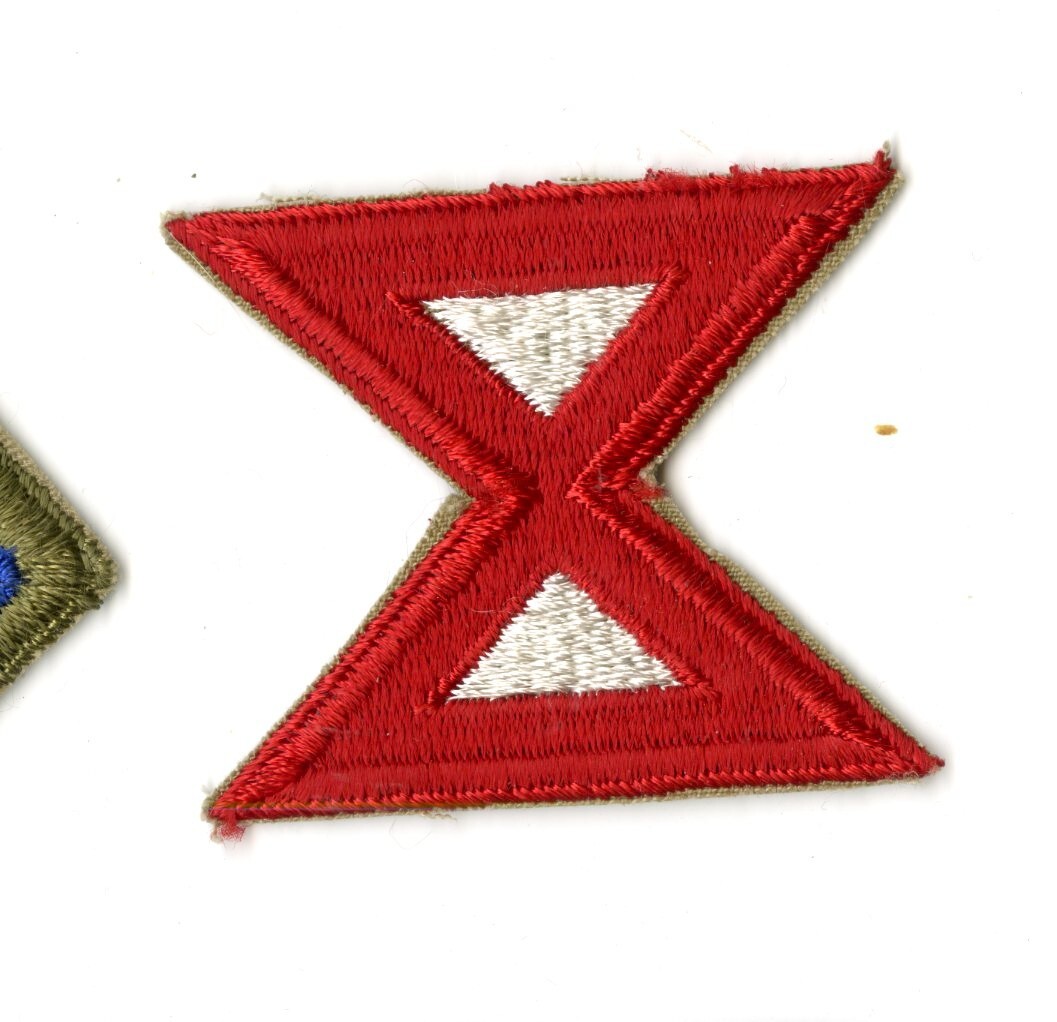 Tenth Army White Back Patch WWII Vintage Okinawa Pacific Buckner