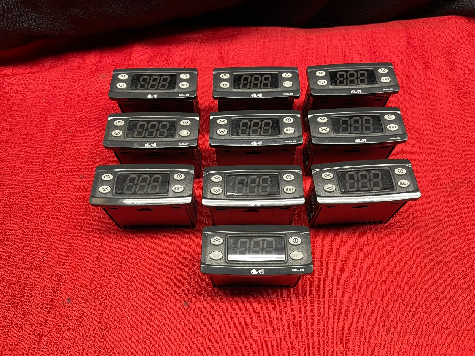 Lot of 10 Eliwell EWPlus 974 Temperature Control Module EW2EDIEXC4A01 Franke