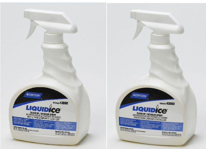 Norton LIQUID Ice 42082 Automotive Finish Clean Up/Detailer Spray (32 oz) (2/PK)