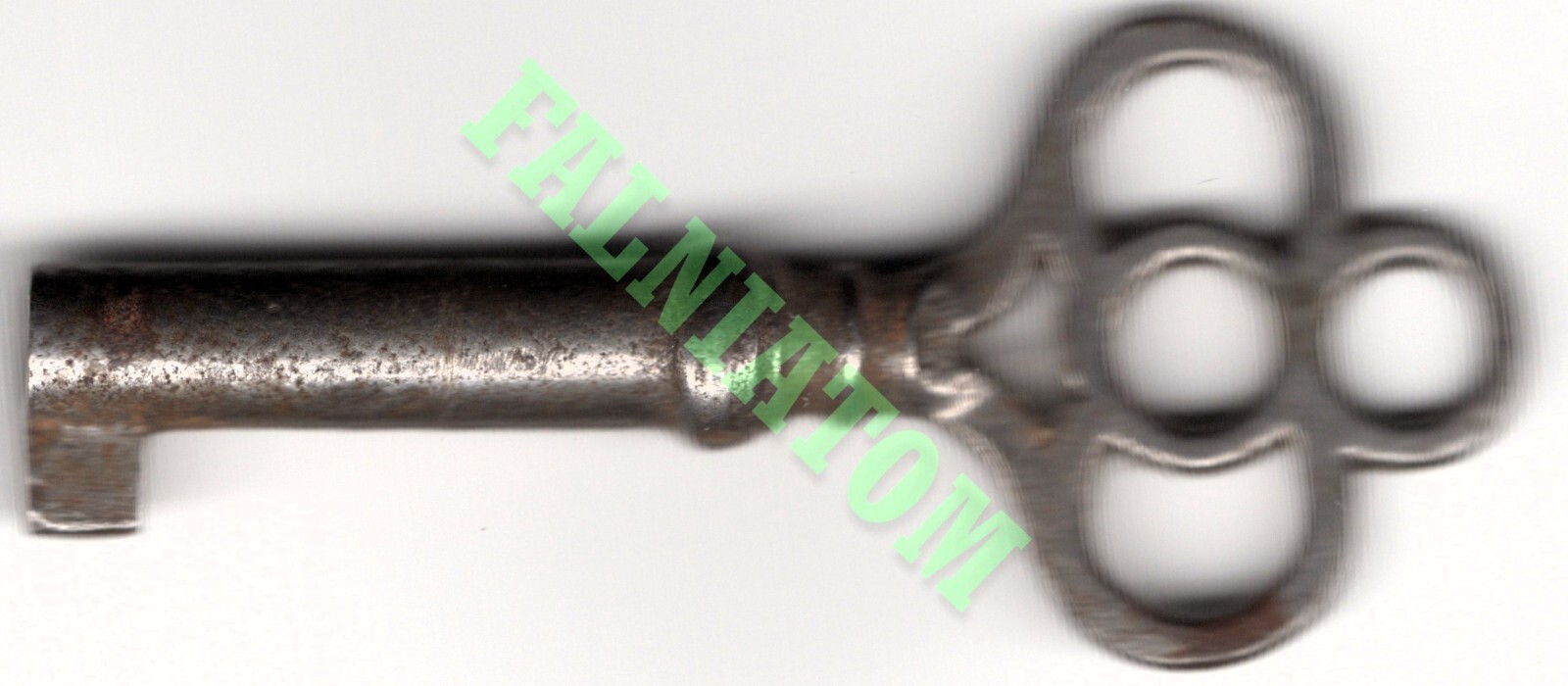 Vintage Hollow Barrel Skeleton Key - Approx 1.75" Long