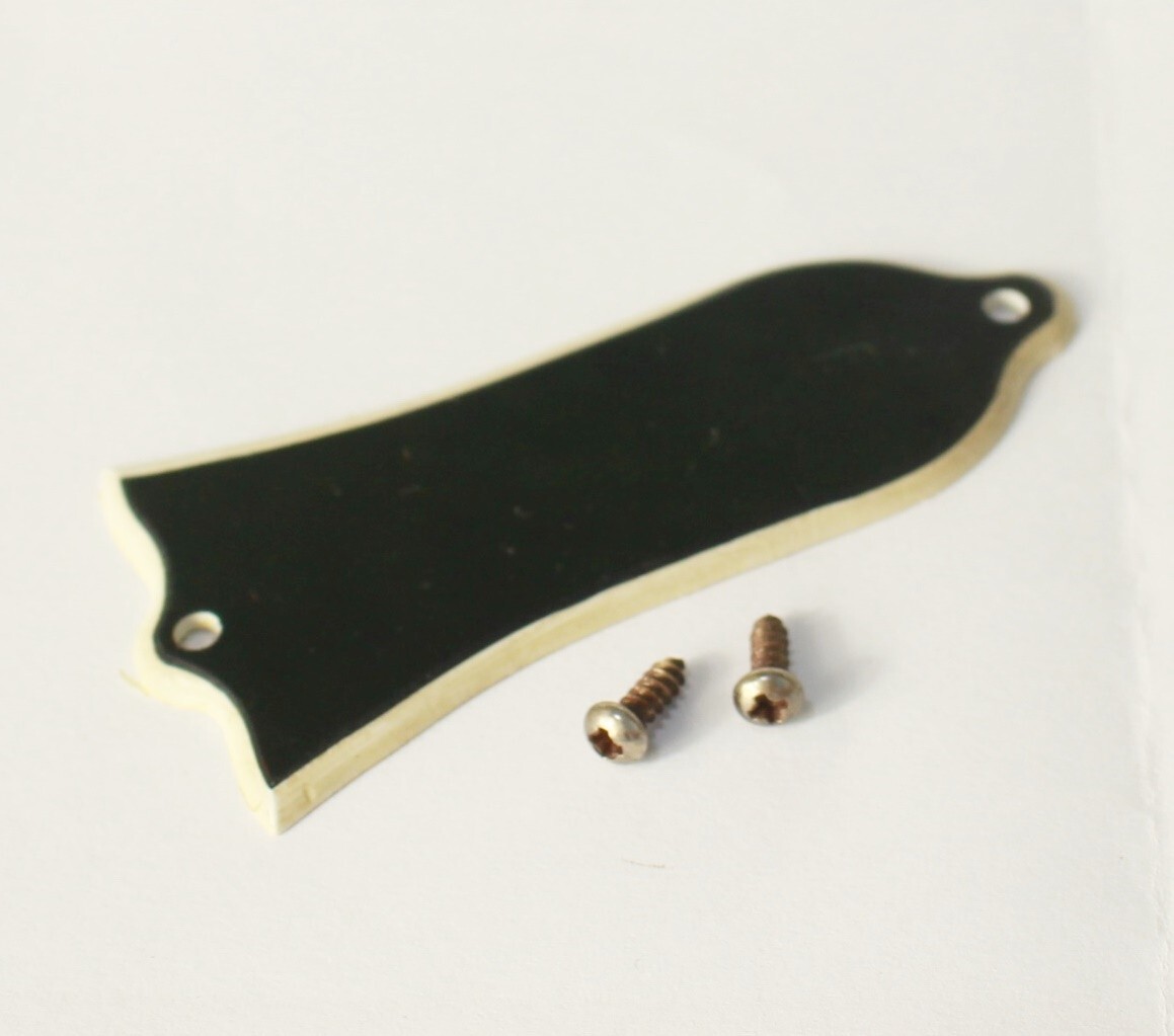 Aged Truss Rod Cover for 58 59 Historic Les Paul w/ Screws