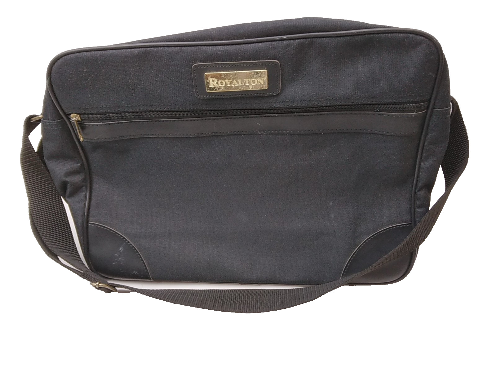 Royalton TOTE BLACK Overnight Weekender  Canvas Luggage Bag