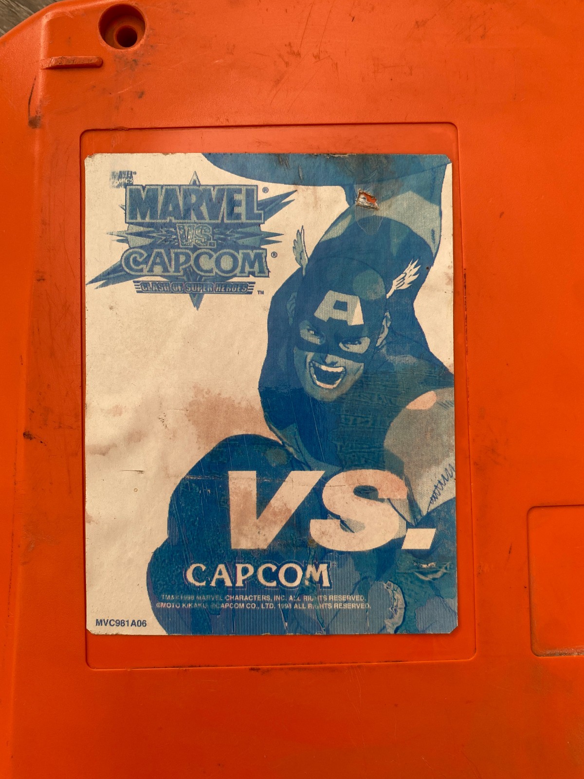 CPS2 CAPCOM Marvel Vs Capcom  B Board only + InfiniKey installed
