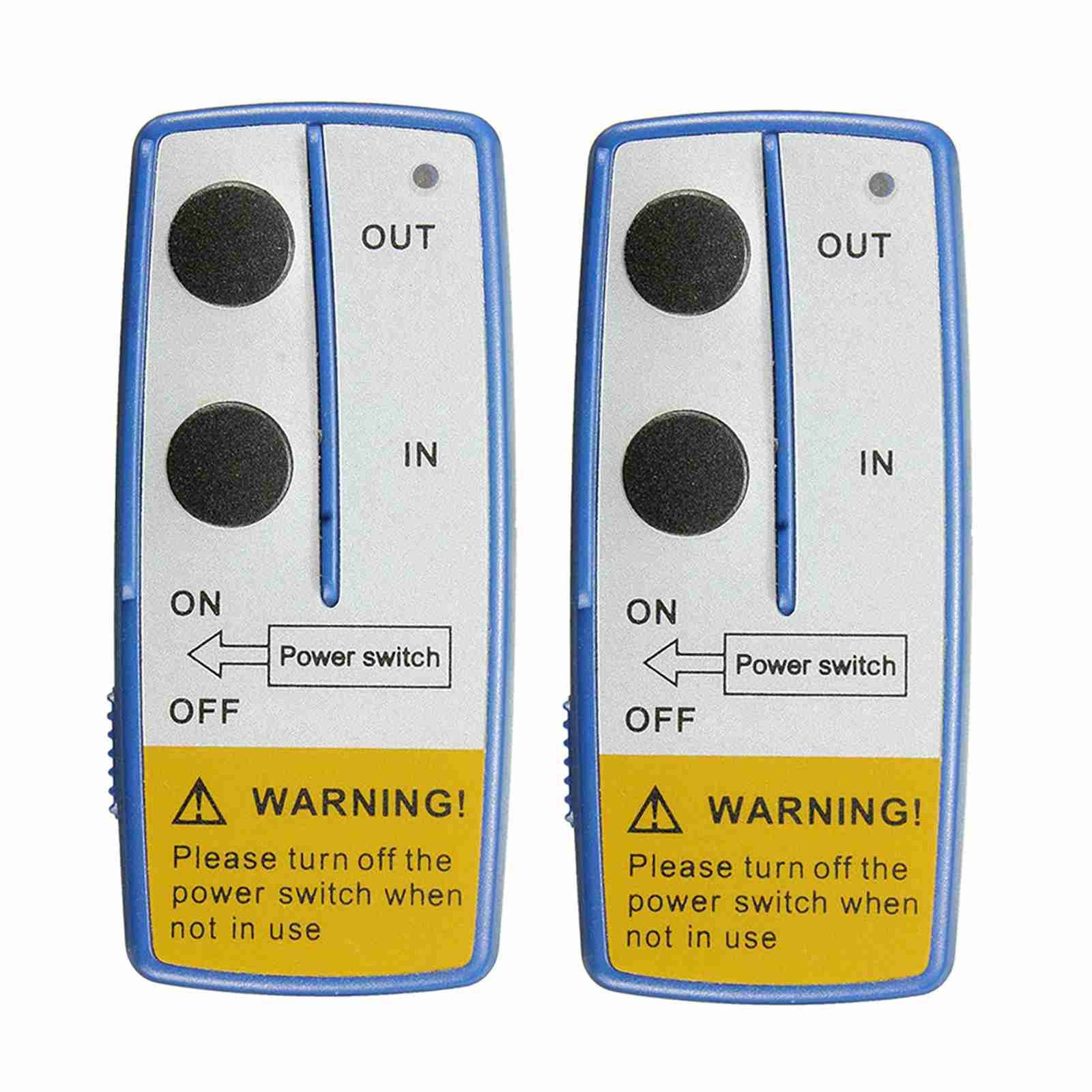 Universal 12V 50ft Wireless Console Winch Remote Control Kit For ATV RUFF