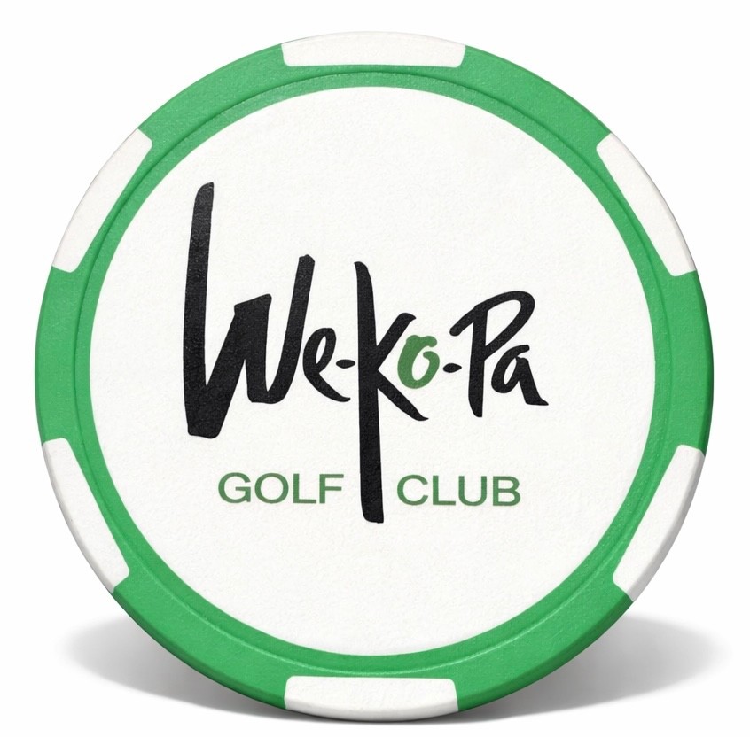 We Ko Pa - Poker Chip Golf Marker