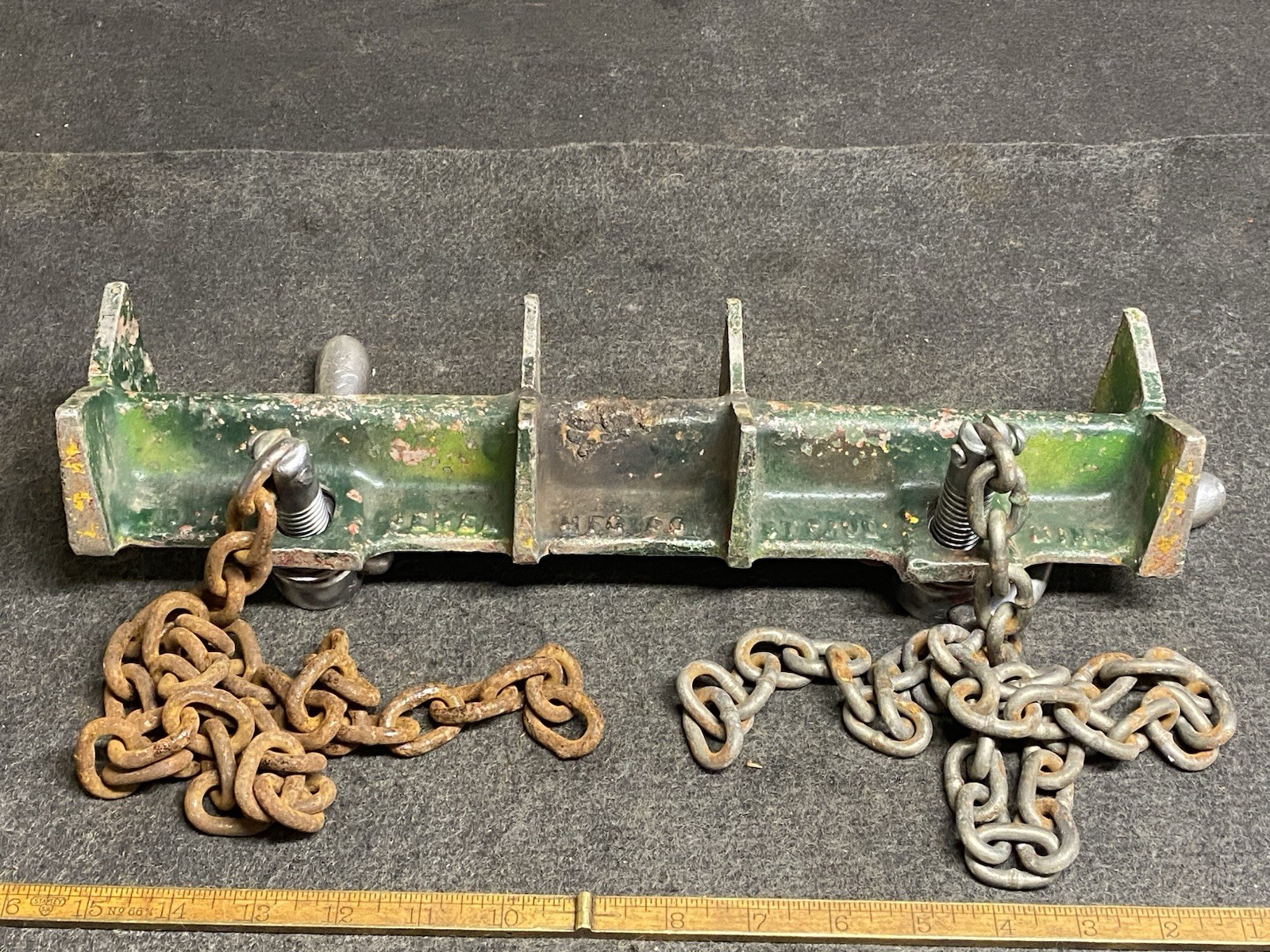 Jewel 1A Pipe Welding Chain Vise Pipe Clamp No. 1A   15” USA
