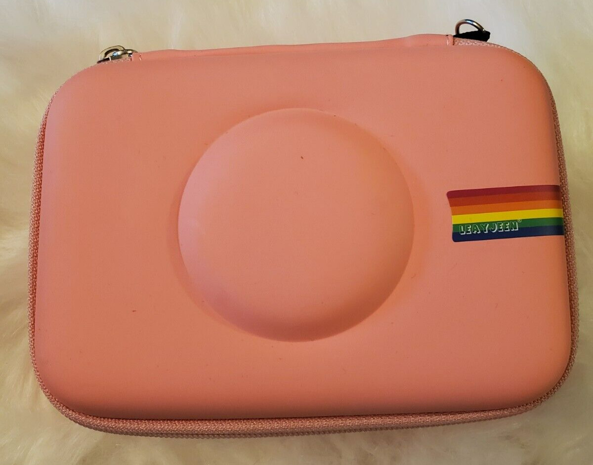 Leayjeen  Camera Case  Pink in color  Light  Great Sprocket case  Carrying case