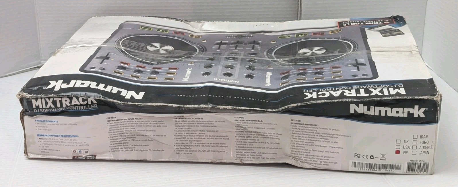 Numark Mixtrack DJ Controller Tested Works With Virtual DJ No Software Included