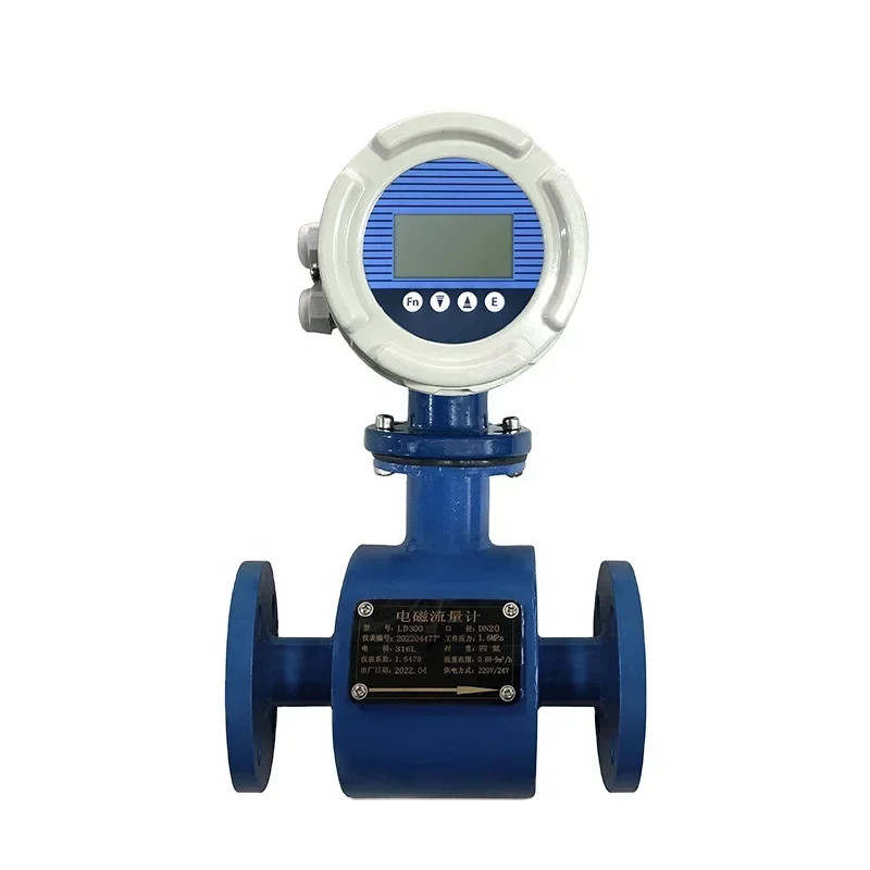 DN100 Mag Flow Meter Electromagnetic Flow Measurement Flow Sensor Transmitter