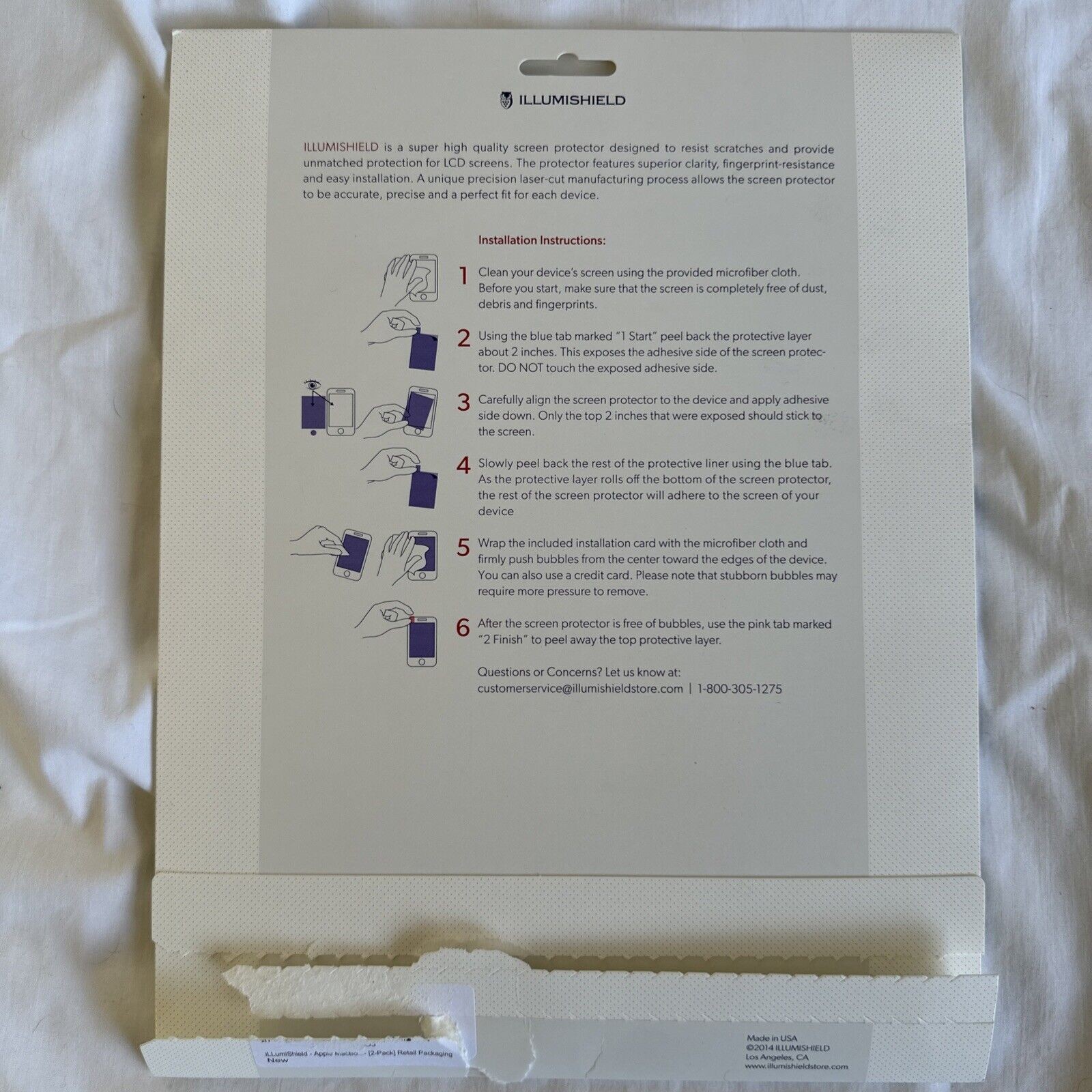 Illumishield Anti-Bubble Screen Protector MacBook 13 Pro ONLY 1