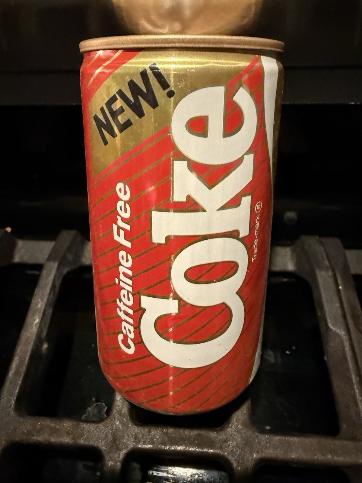 Vintage!  NEW! Gold COKE 🥤 Aluminum P/T Soda 🥤 Can RARE