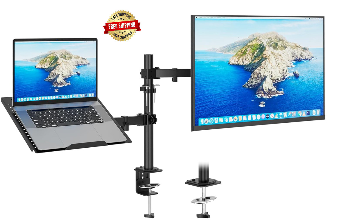 Soporte De Montaje Para Bandeja Laptop Completamente Ajustable Con Ventilación
