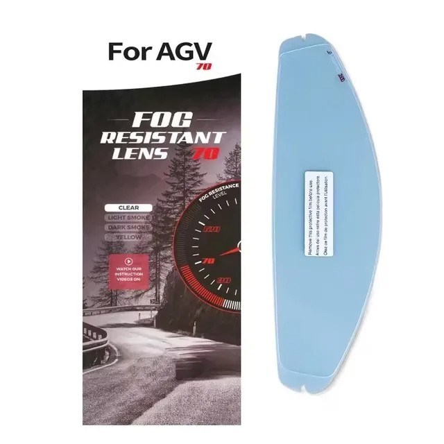 AGV K1 K3SV K5- Anti Fog Visor Pinlock -1 Piece (For Bikers Helmet)-Brand New