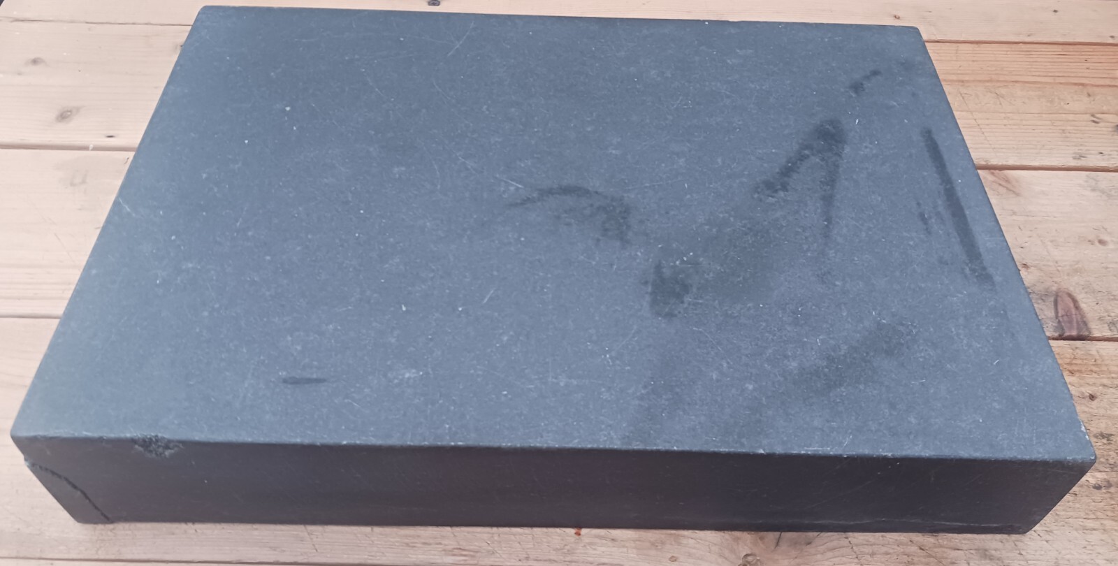Solid Black Granite Surface Plate 18x12 3" Thick Flat Reference Plane Precision