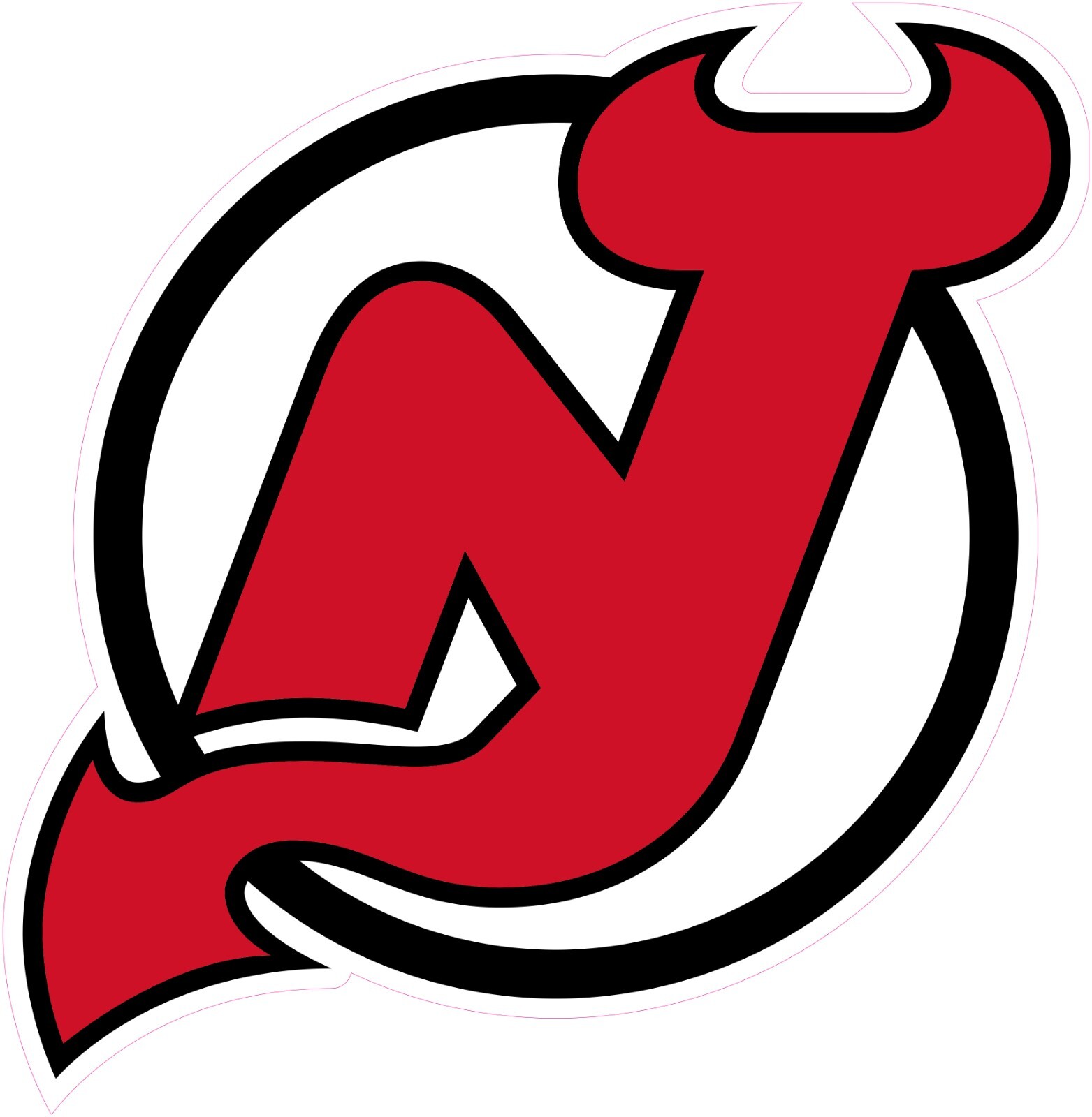 (NOT A PATCH) New Jersey Devils Hockey HTV Heat Transfer Vinyl Iron On
