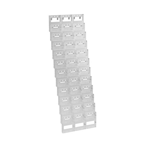 Azar Displays 36-Pocket Bifold Wall Mount