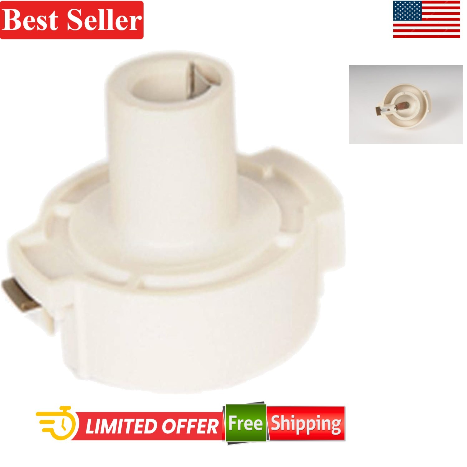 Distributor Rotor Compatible With Cars 2.8 X 2.5 X 2.6 Inches