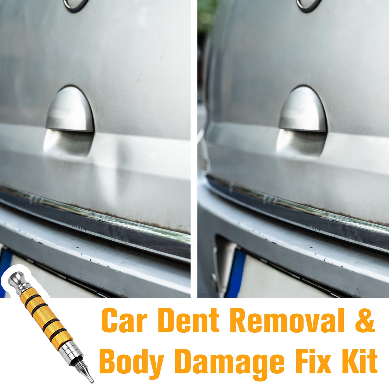 Paintless Dent Repair PDR Tap Knockdown Tools Hammer Removal Kit Pen Puller