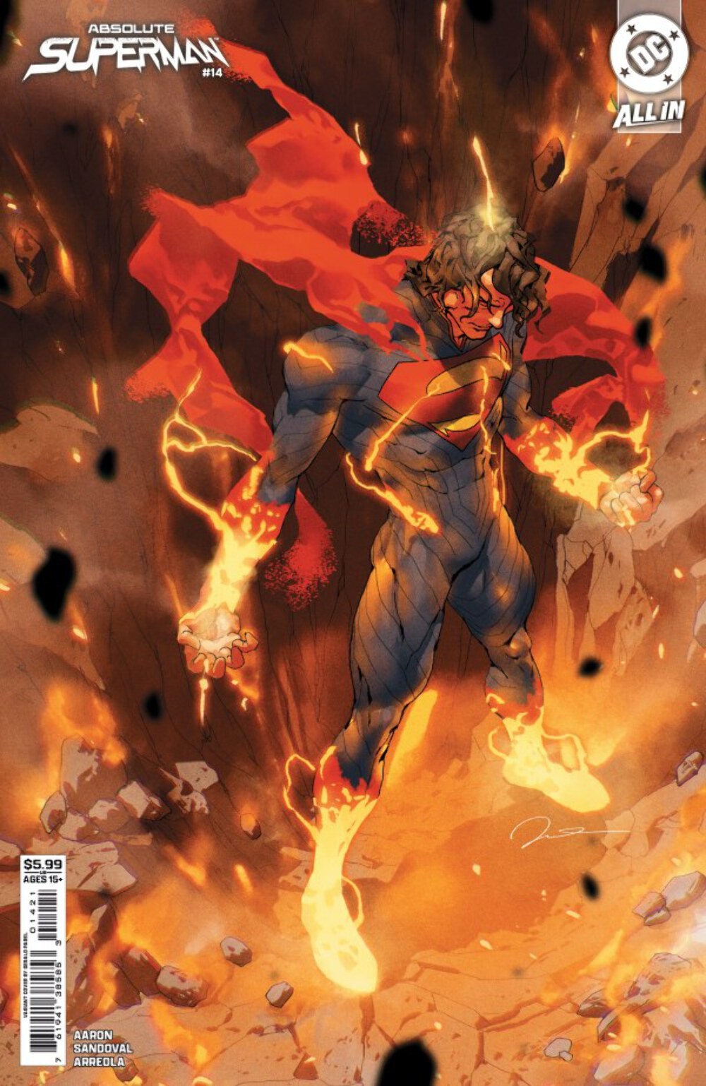 Absolute Superman #14 Cvr B Gerald Parel (12/24/25)