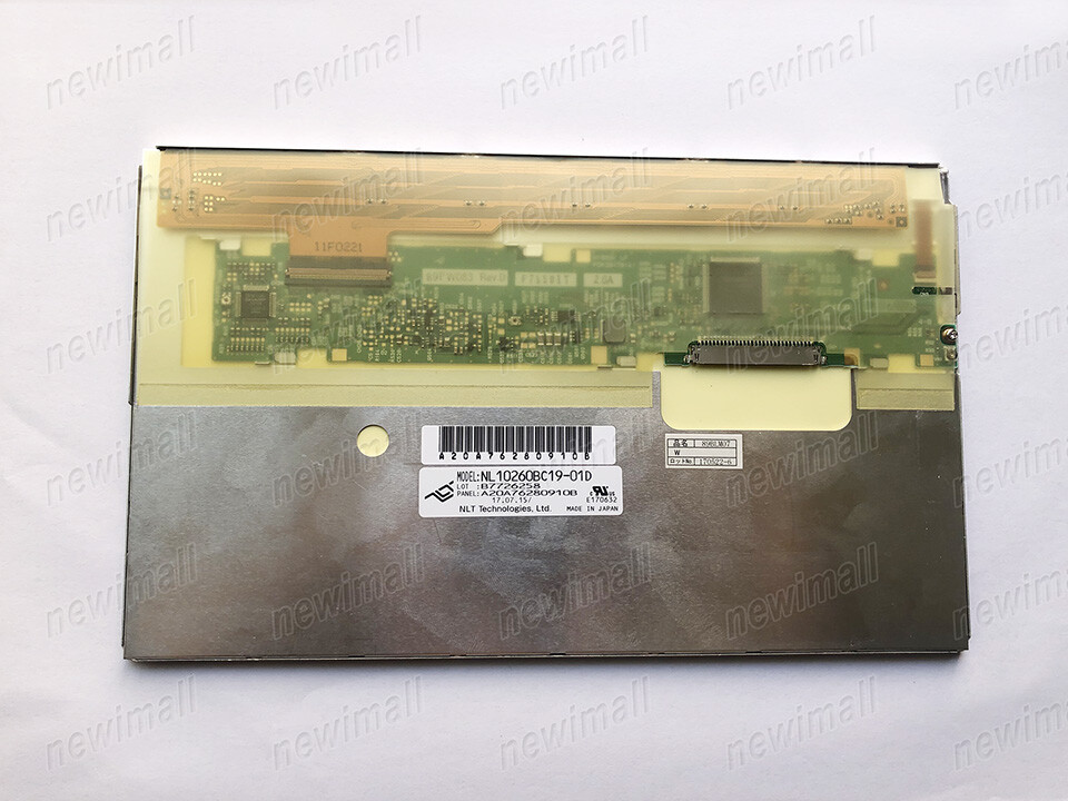 8.9" inch NL10260BC19-01D Industrial LCD Display Screen Panel for NEC 1024×600