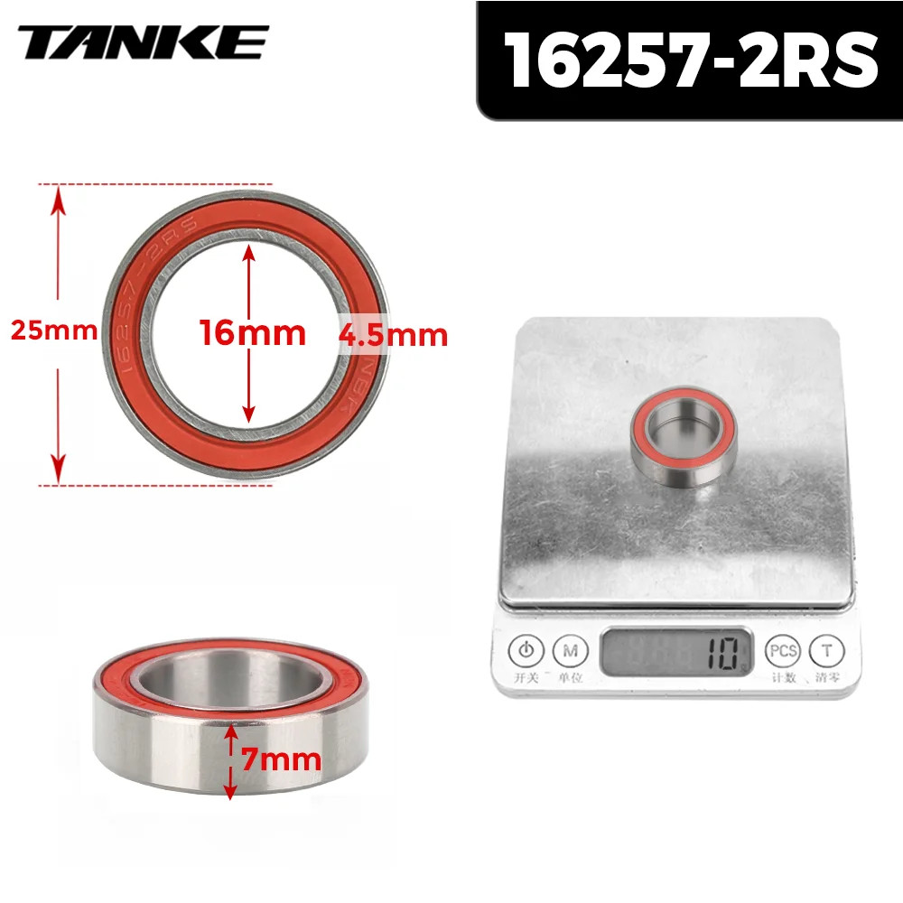 Bicycle Hub NBK Bearing Palin 16257 or 6902 or 6804 or 6903 2RS Sealed Bearing R
