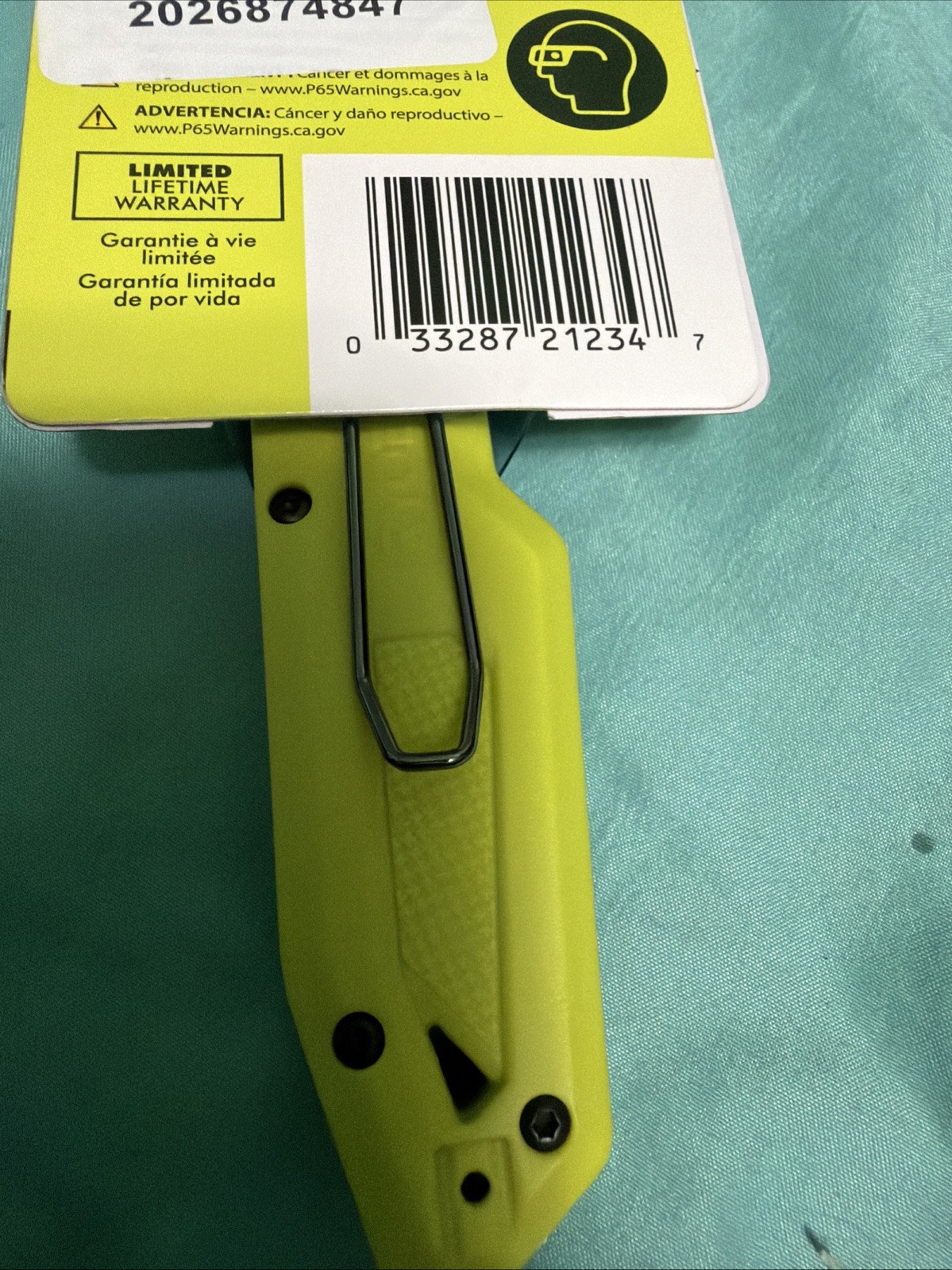 Ryobi Folding Utility Knife RHCKF01