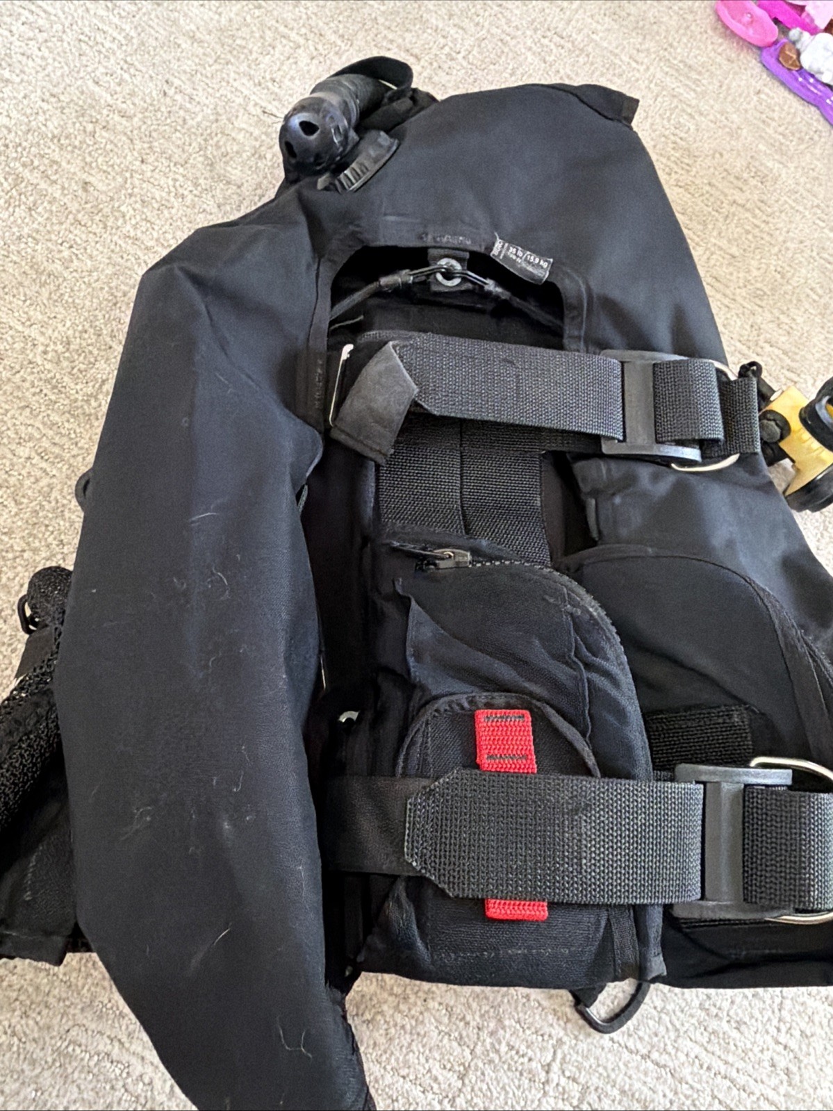 Zeagle Escape Large Diving BCD Buoyancy Vest w/ Attachments