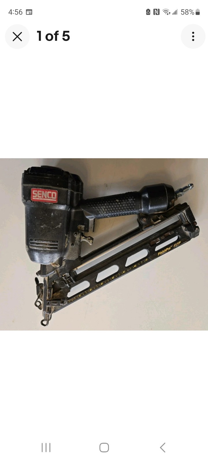 Senco Finish Pro 41xp Used Magazine With Nail Pusher #460