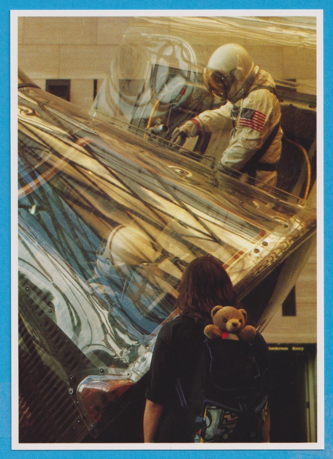 1993 Natl. Air & Space Museum - " Gemini 4 - Space Walk " - 4.25" x 5.75" Print