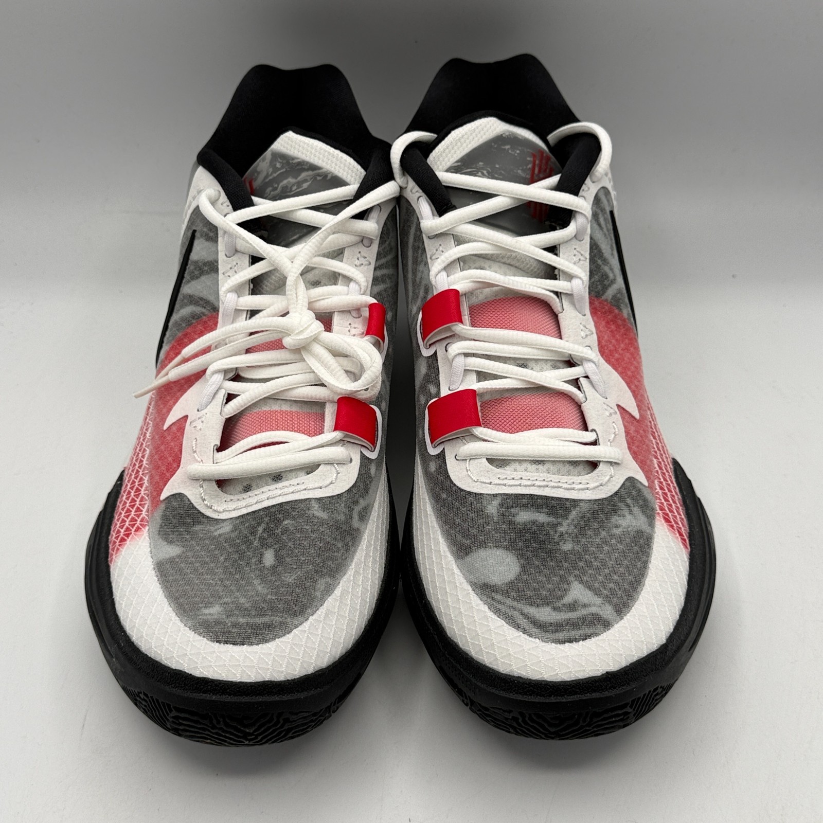 Nike Kyrie 8 Shoes Mens Black White Red Basketball Running DJ6017 100