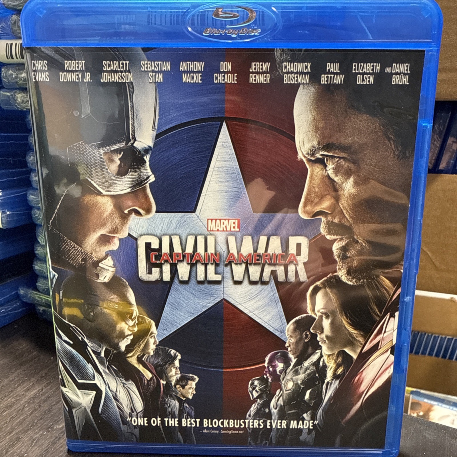 Captain America: Civil War (Blu-ray Disc, 2016) - Open Item