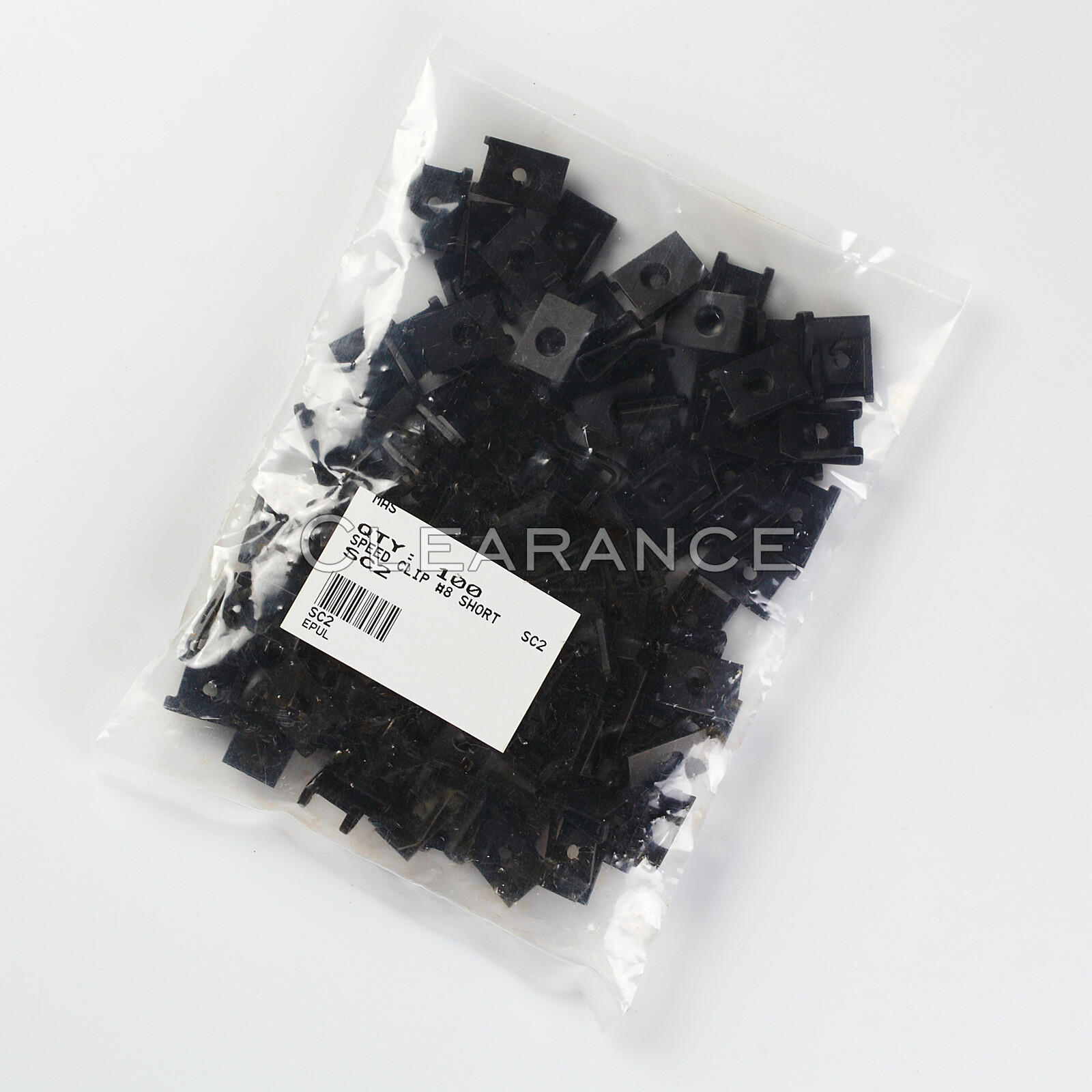 Speed Clips #8 Short U Type Screws 100pcs SC2
