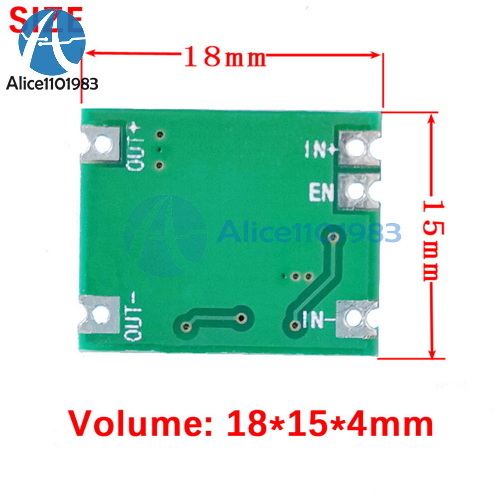 10PCS Mini Automatic Buck-Boost Regulator Module Input DC3V-15V Output DC1V-15V