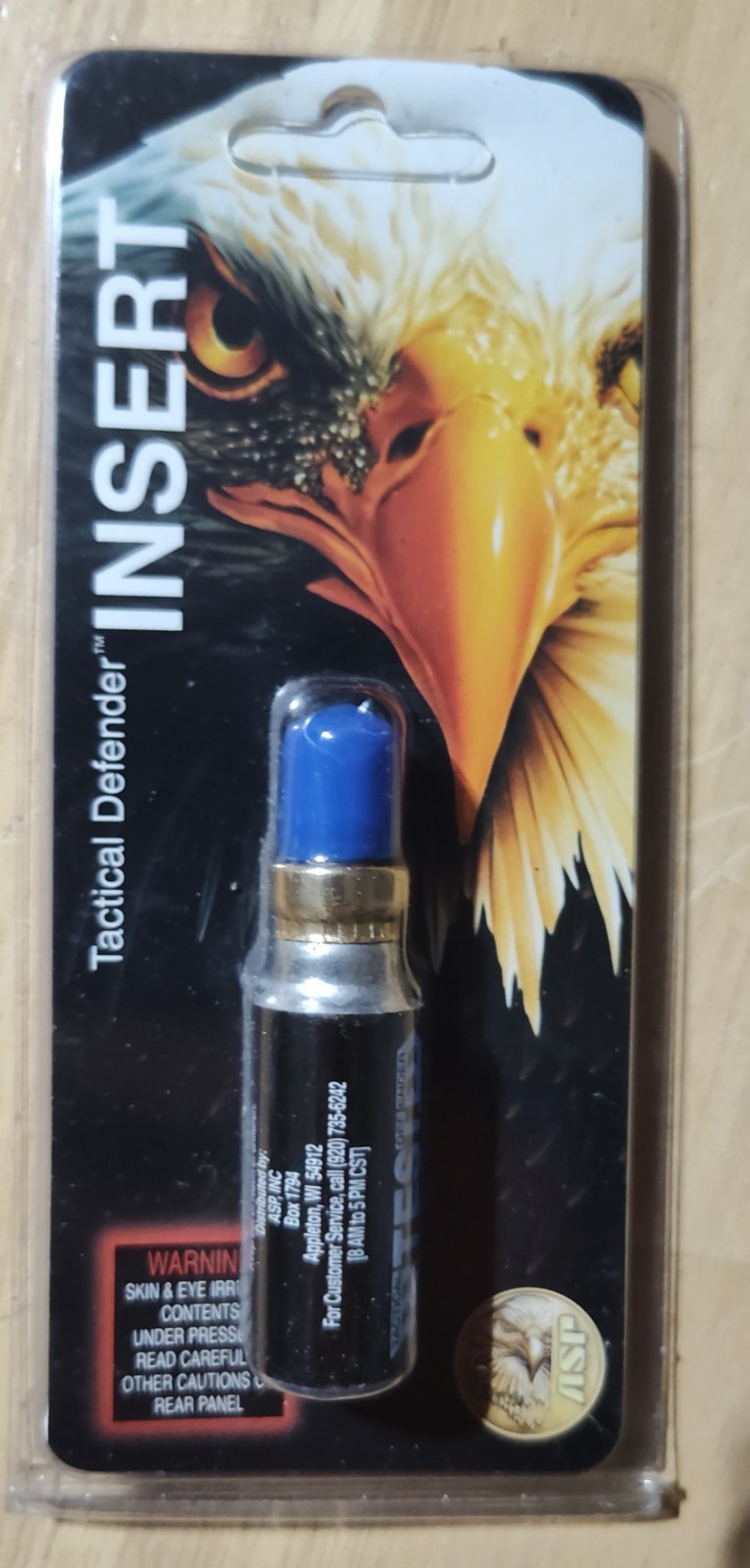 ASP Tactical Defender Inert Spray Insert 52811 – Test Refill – New & Sealed