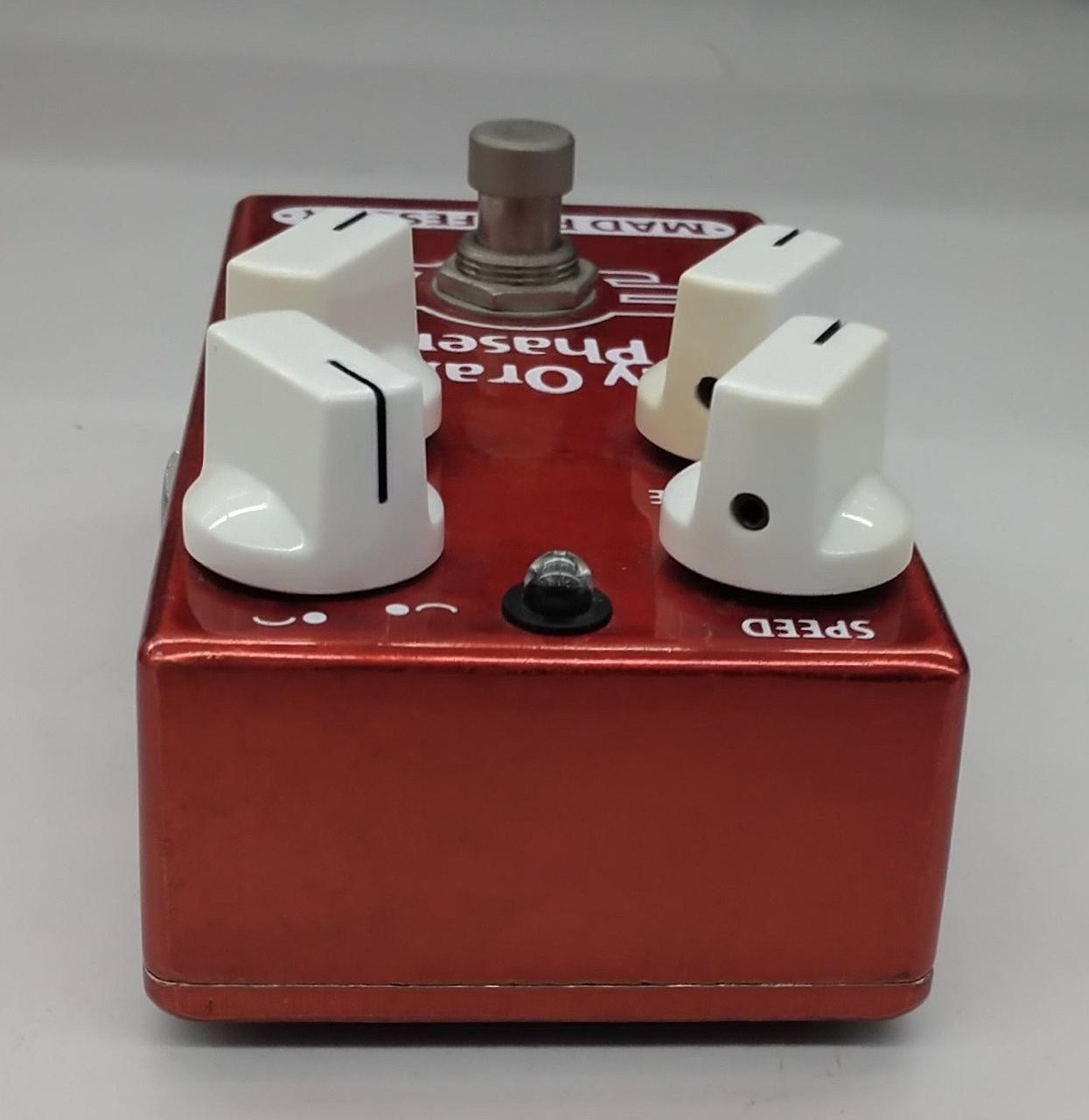 Mad Professor TINY ORANGE Phaser Effects Pedal Tested & Works 63192