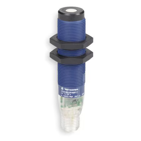 Telemecanique Sensors Vm18vaq Ultrasonic Sensor, Analog, 508Mm, 18Mm Dia.