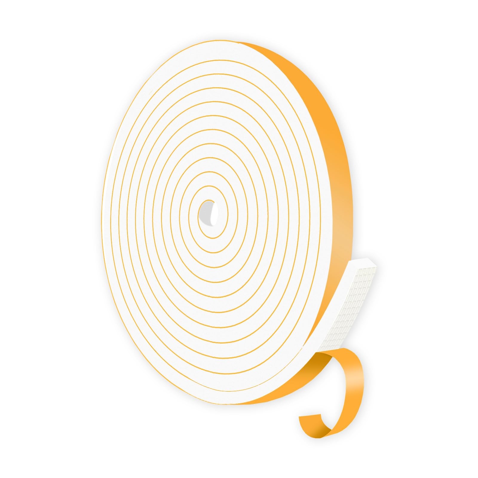 Weather Stripping For Doors, Cold Insulation Tape, White