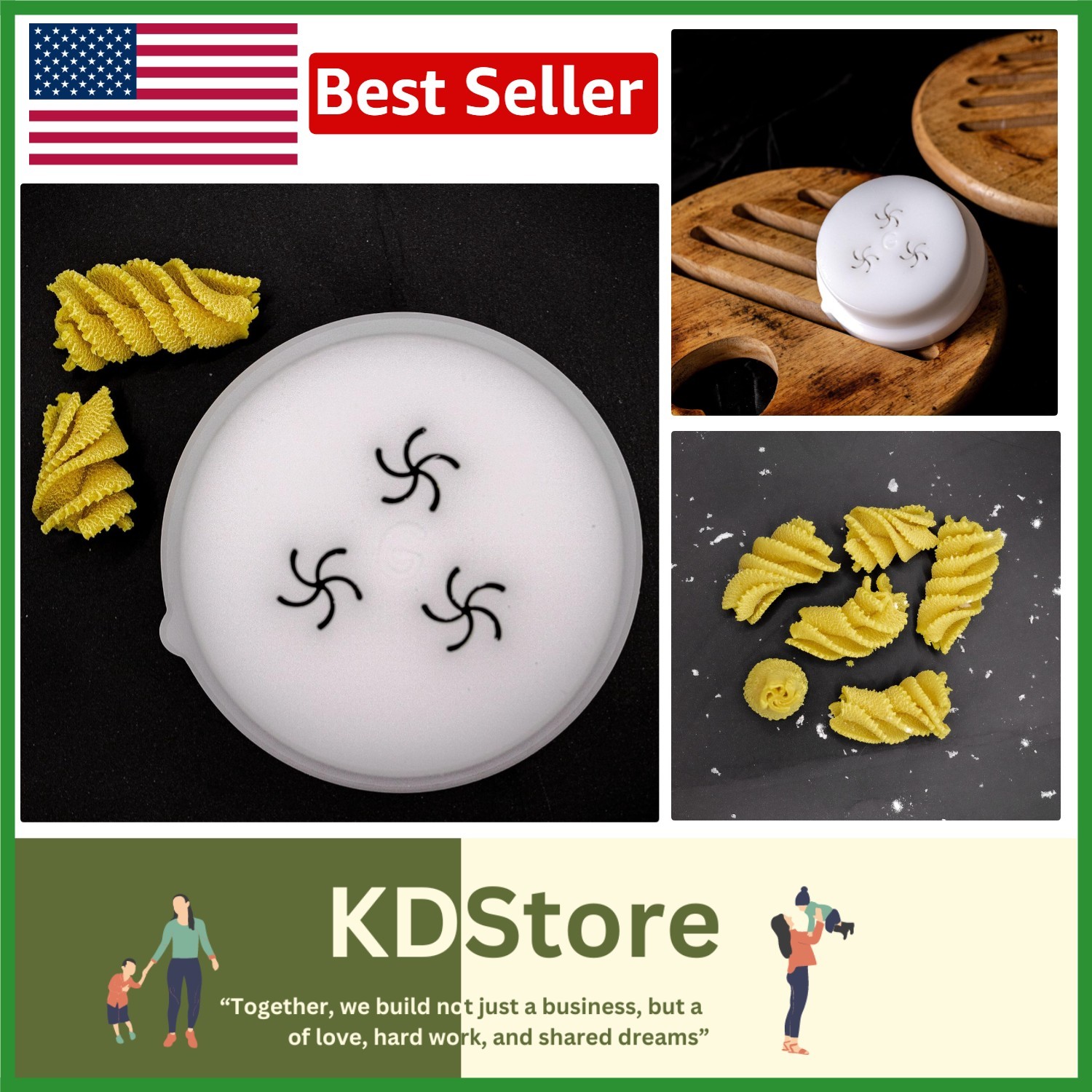 Philips Pasta Shape Discs Set: 5 Unique Attachments for Automatic Makers